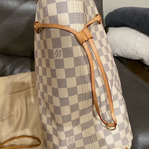 ❌SOLD❌Louis Vuitton Neverfull GM azur with pouch - Picture 5 of 16
